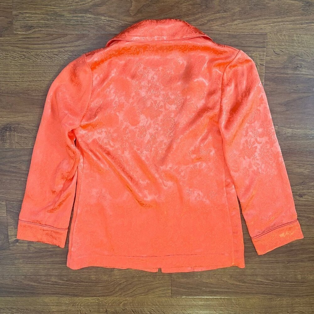 Alice + Olivia embossed Shanda pajama blazer with piping - Picture 4 of 7